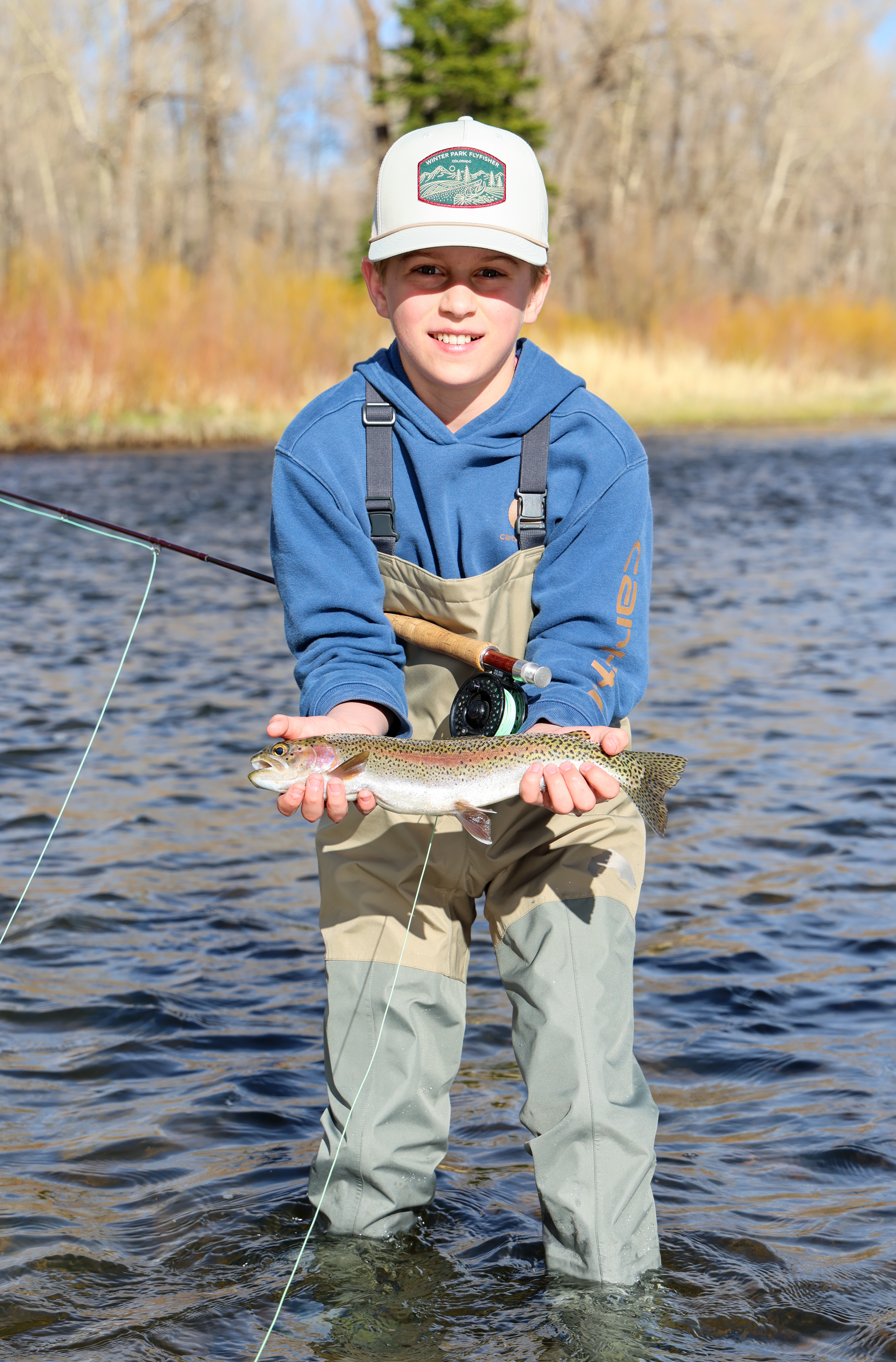 Fishing the Colorado River near Winter Park