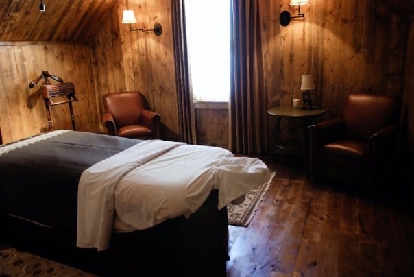 The spa at Devil's Thumb Ranch